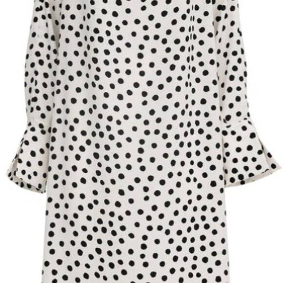 EUC Julia Allert + Wolf & Badger | Polka Dot Long Dress Chiffon - Picture 7 of 10